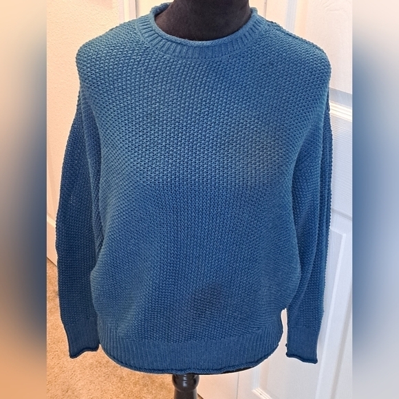 Jessica Simpson Dark Green Knit Sweater - Picture 2 of 7